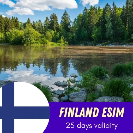 Finland eSIM 25 Days