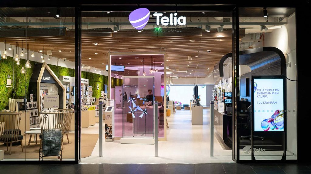 Telia store in Helsinki