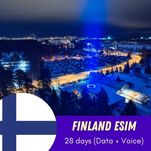 Finland 28 days data and calls