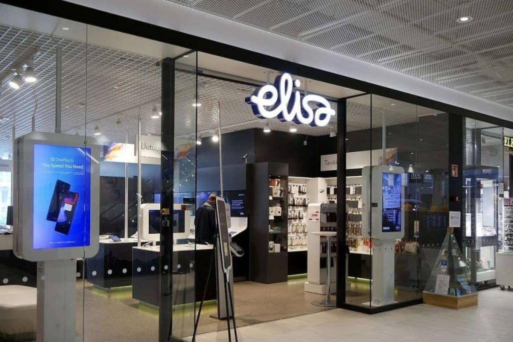 Elisa store in Helsinki